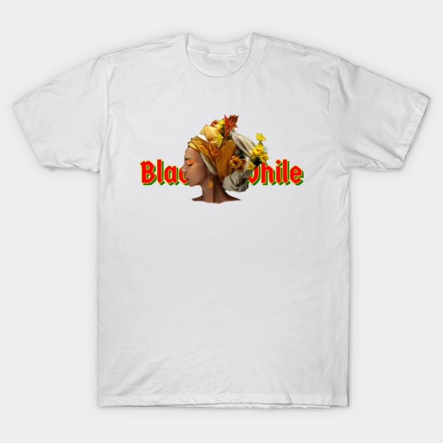 Lit4AWhile "Black4AWhile" BHM T-Shirt by The Don Store